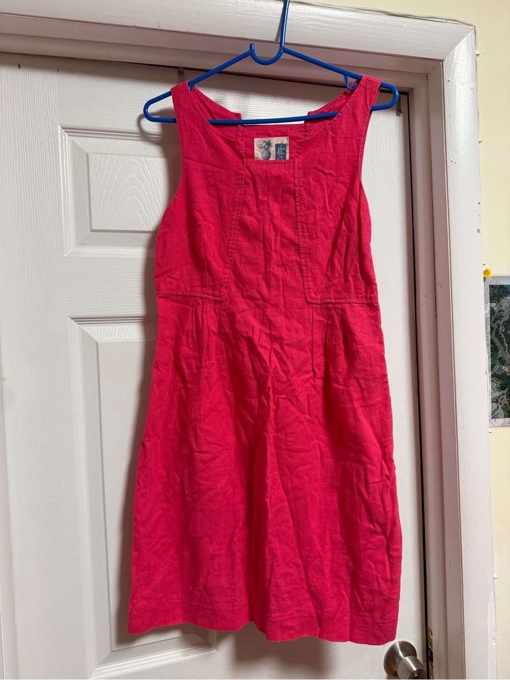 Edmé & Esyllte for Anthropologie Pink Sleeveless Dress Size 6